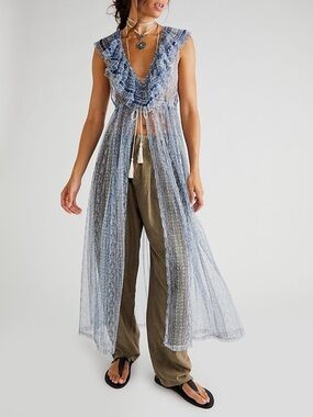Free People In Paris Maxi Top - Small